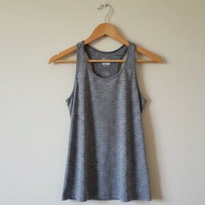 Old Navy Women’s Muscle Tank Top XS Gray Heather Sleeveless Athletic Shirt